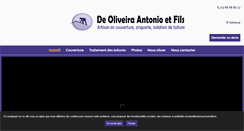 Desktop Screenshot of couverture-de-oliveira.com
